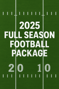 2025 FOOTBALL FULL SEASON PACKAGE - MASTERCLASS